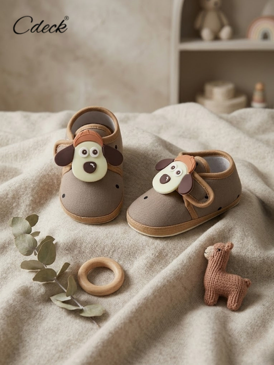Cdeck Summer Booties for Kids | Soft & Breathable Baby Booties | 3-18 months