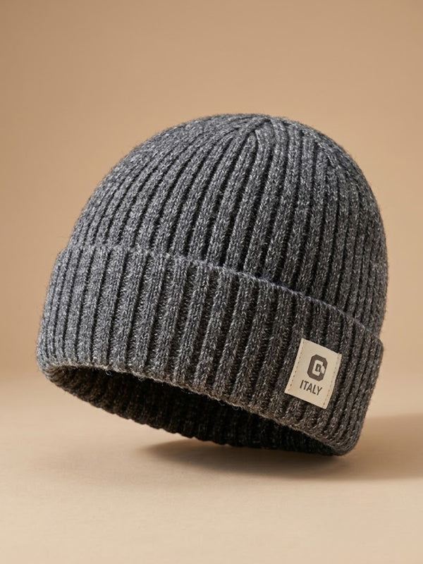 Cdeck Men’s Woolen Winter Cap | Ribbed Knitted Beanie | Free Size | Warm & Comfortable