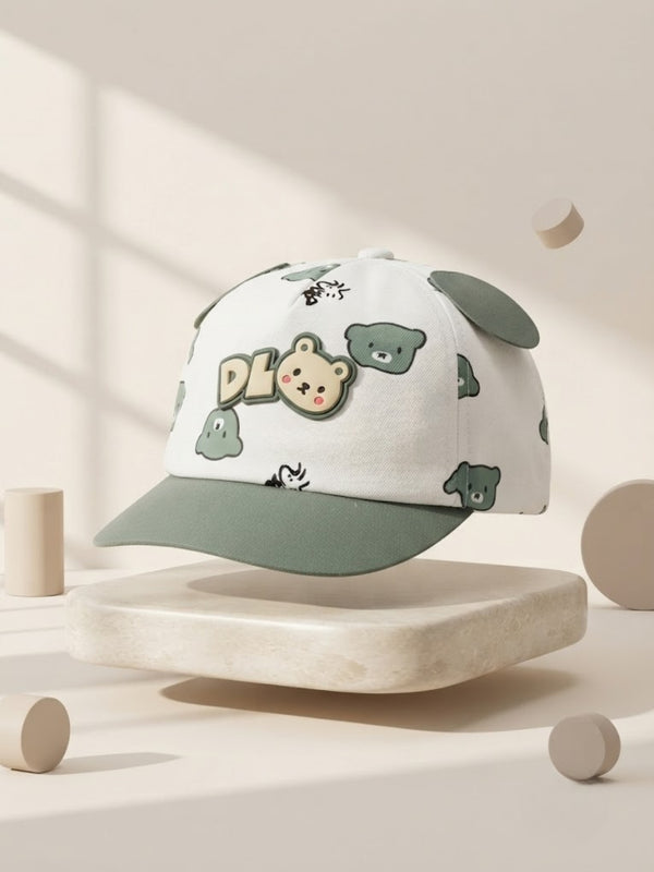 Cdeck Kids Cotton Cap for Boys & Girls | Soft, Lightweight & Comfortable Summer Wear | 1–3 Years