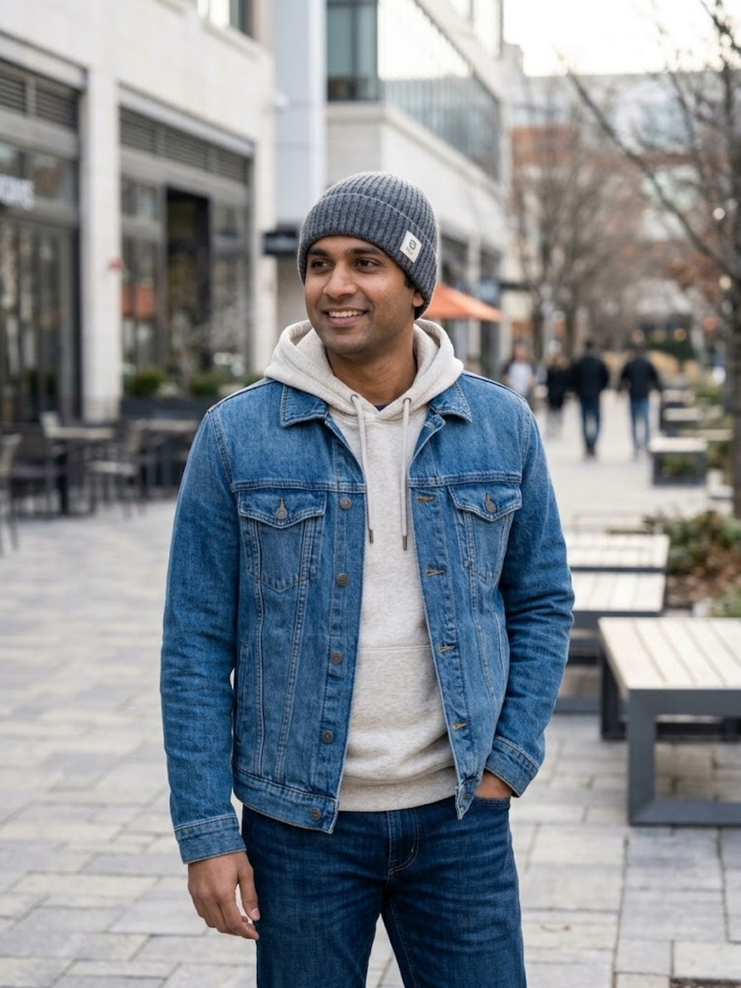 Cdeck Men’s Woolen Winter Cap | Ribbed Knitted Beanie | Free Size | Warm & Comfortable