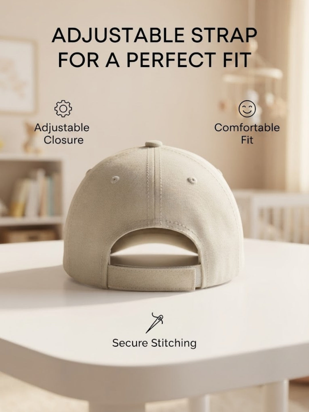 Cdeck Kids Cotton Cap for Boys & Girls