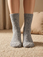 Cdeck Women’s Premium Fuzzy Socks – Soft Warm Winter Socks | Free Size | Dark Grey