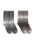 Cdeck Unisex Premium Fuzzy Winter Socks Combo | Soft Warm Plush Socks for Men & Women | Cozy Comfortable Winter Socks | Free Size | Brown & Beige