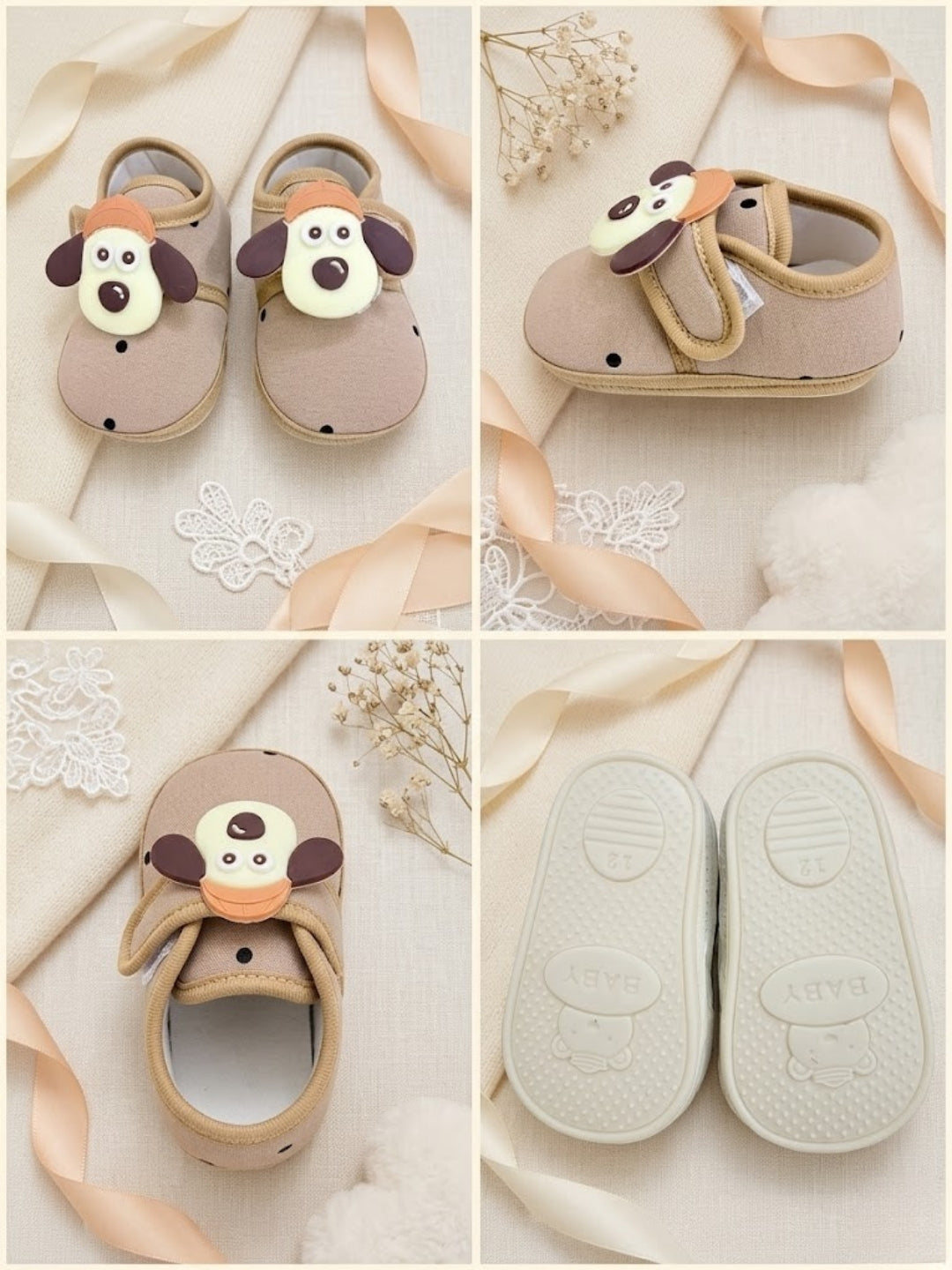 Cdeck Summer Booties for Kids | Soft & Breathable Baby Booties | 3- 18 months