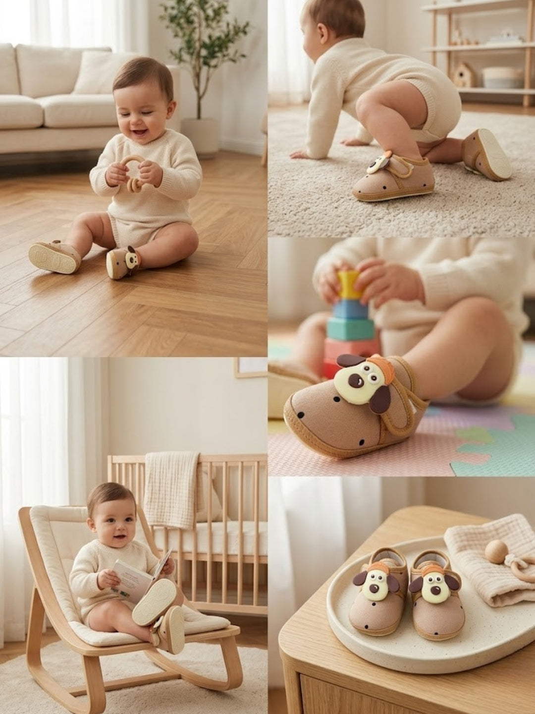 Cdeck Summer Booties for Kids | Soft & Breathable Baby Booties | 3- 18 months