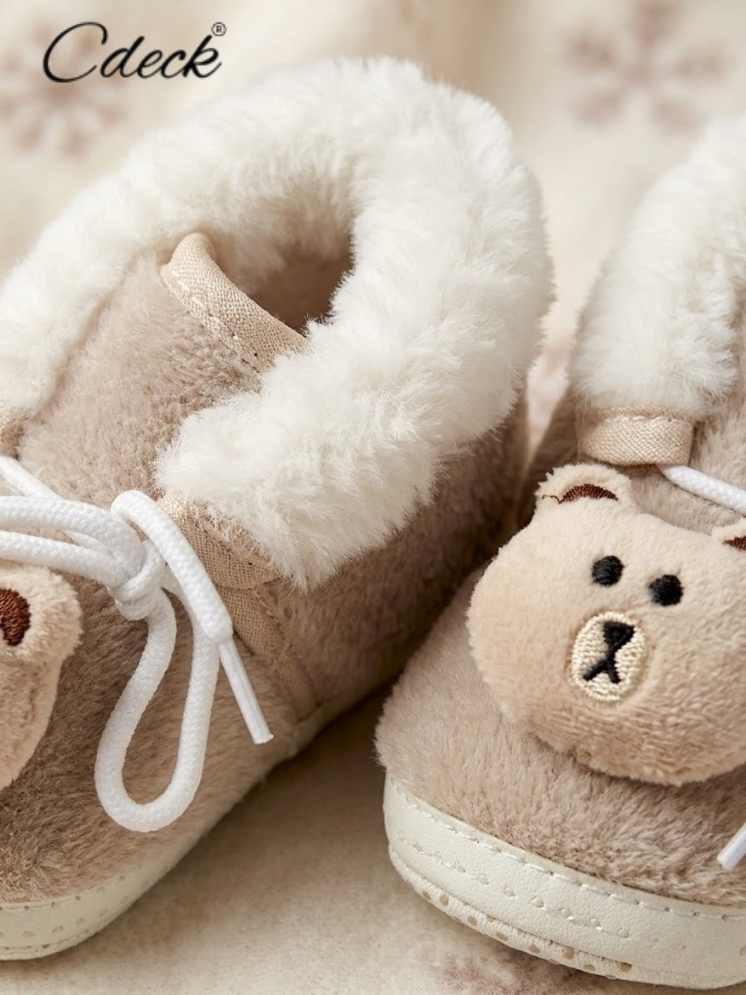 Cdeck Winter Booties for Girls & Boys | Soft, Warm & Comfortable Baby Footwear | 3–18 Months