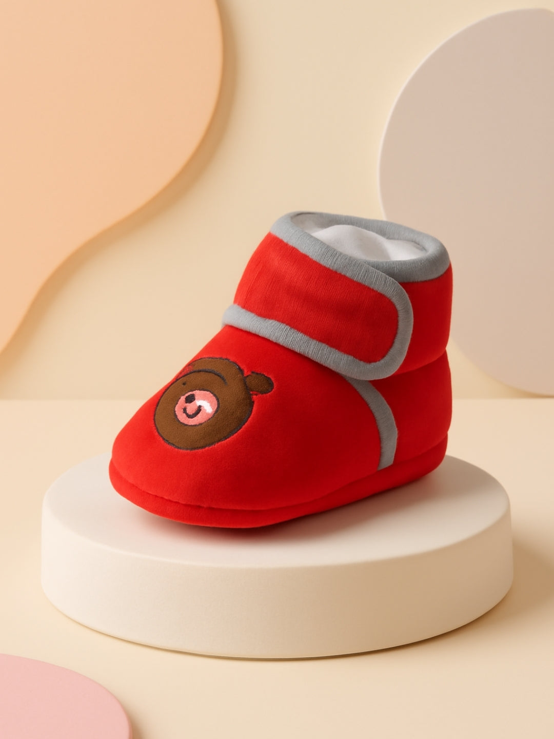 Cdeck Winter Booties for Boys & Girls | Soft, Warm & Comfortable Baby Footwear | 0–12 Months