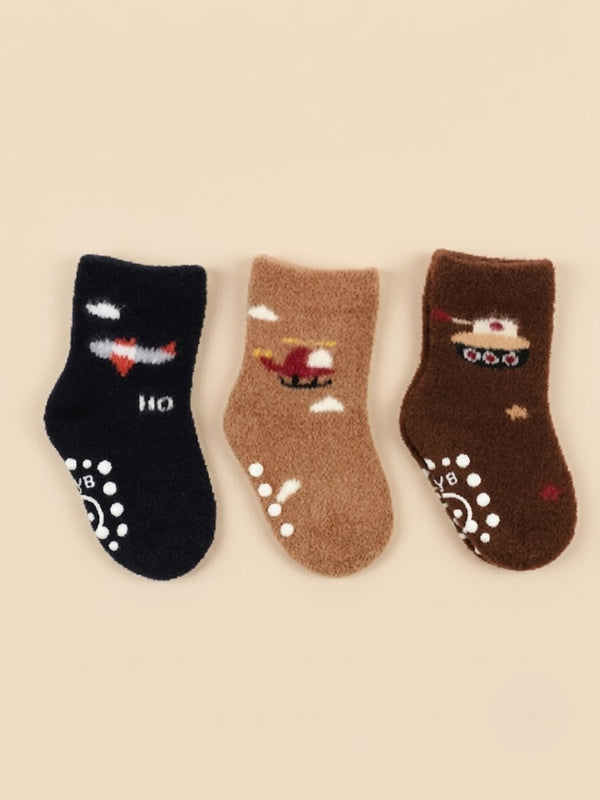 Cdeck Baby Woolen Socks for Boys & Girls | Soft, Warm & Comfortable Winter Socks | 0–2 Years