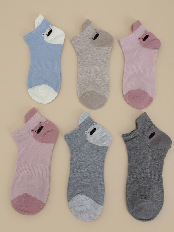 Cdeck Women Cotton Ankle Socks | Soft, Comfortable & Breathable Everyday Socks