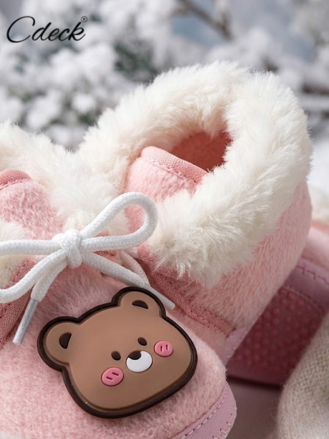 Cdeck Warm Winter Booties for Kids | Soft & Comfortable | 3–18 Months