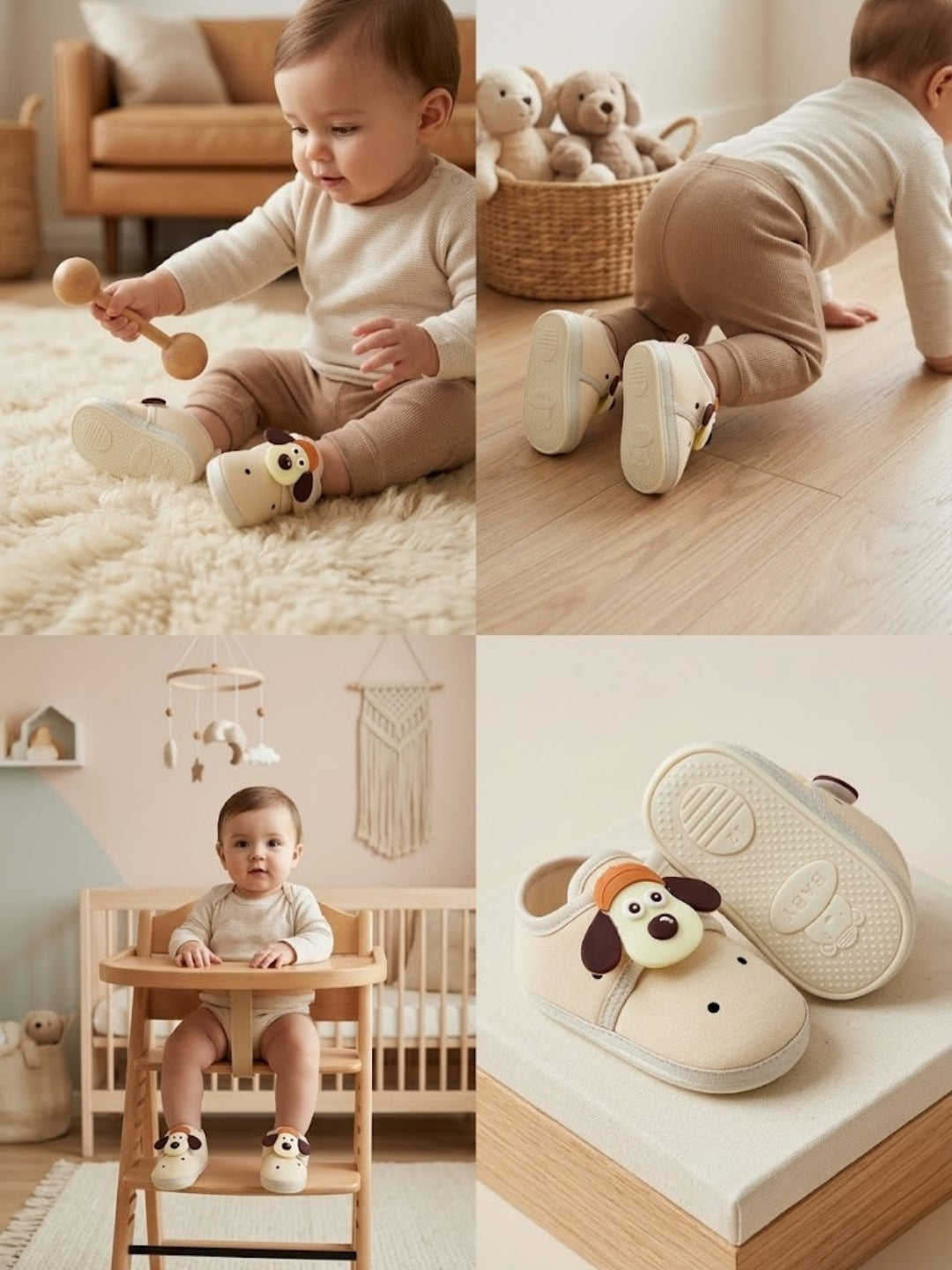 Cdeck Summer Booties for Kids | Soft & Breathable Baby Booties | 3- 18 months