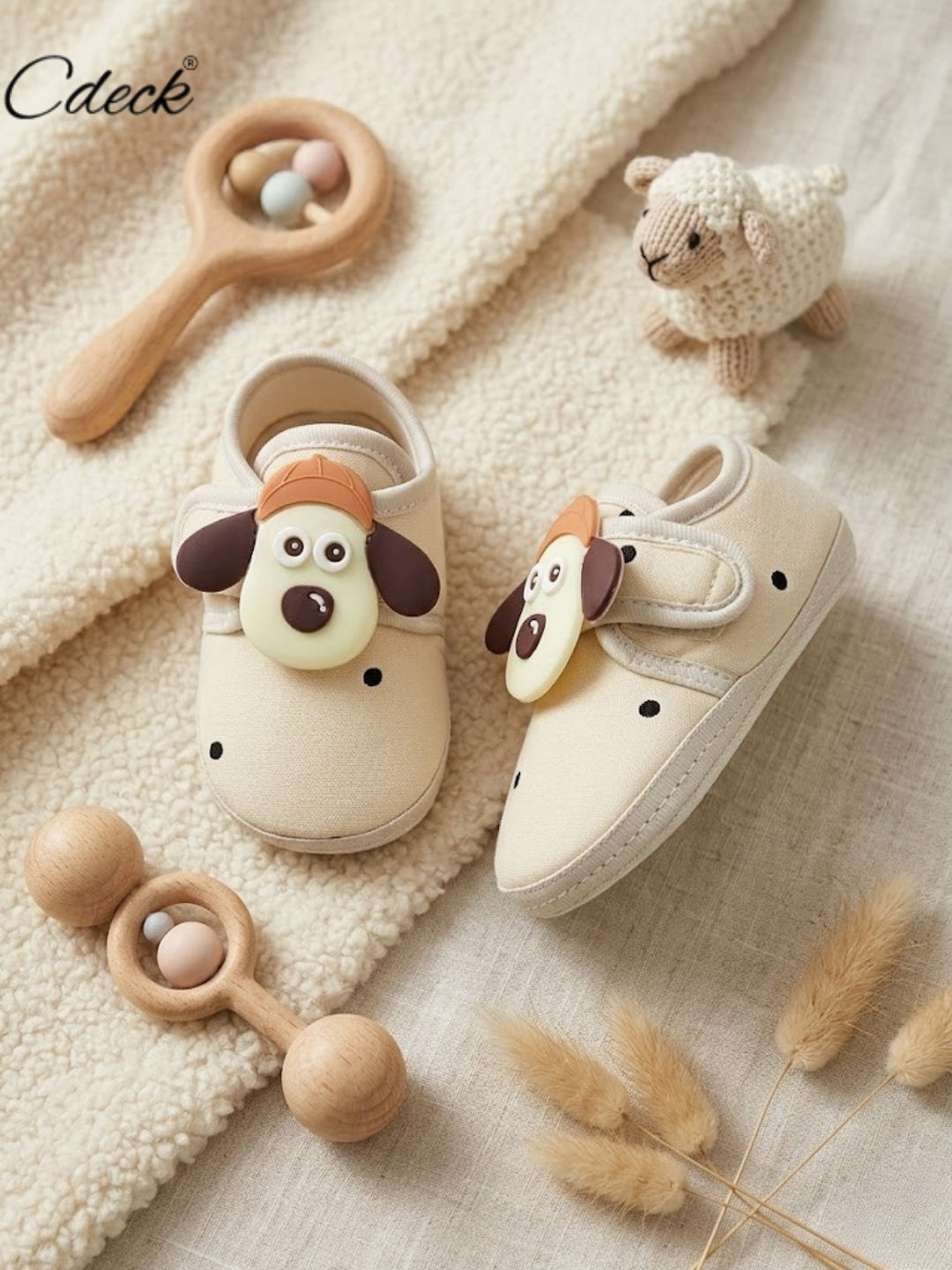 Cdeck Summer Booties for Kids | Soft & Breathable Baby Booties | 3- 18 months