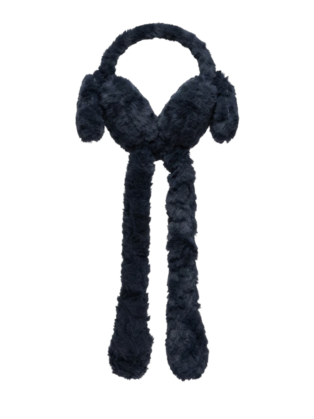 Cdeck Velvet Earmuffs for Girls & Women, Soft Warm Winter Earmuffs with Long Hanging Ear Covers, Free Size