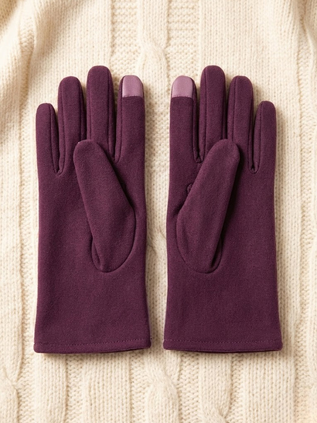 Cdeck Women's Woolen Winter Gloves