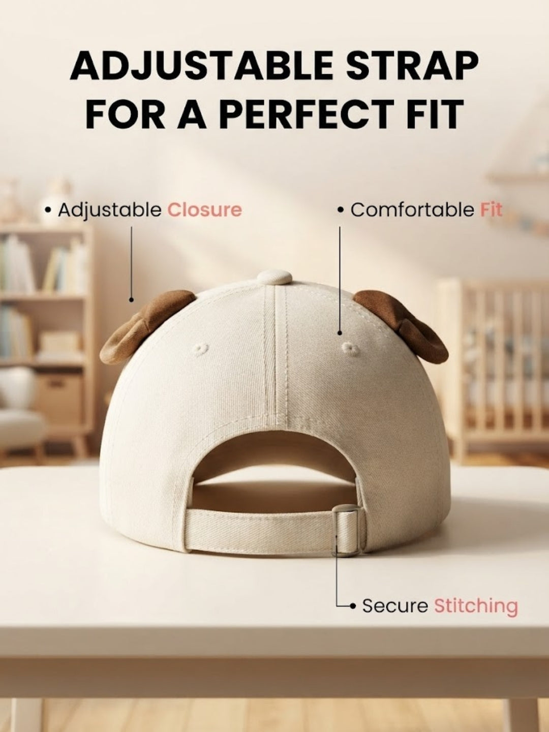Cdeck Kids Cotton Cap for Boys & Girls