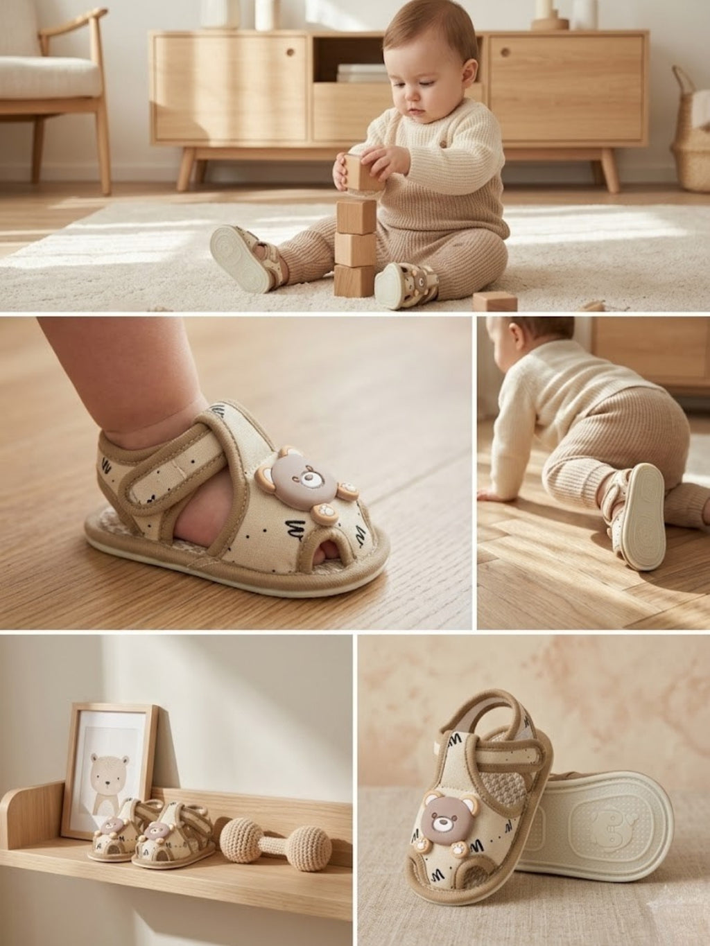 Cdeck Baby Bear Summer Sandals