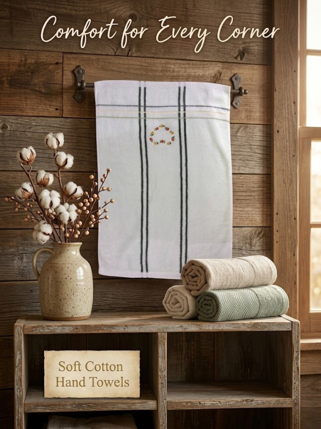 Cdeck Premium Cotton Hand Towel