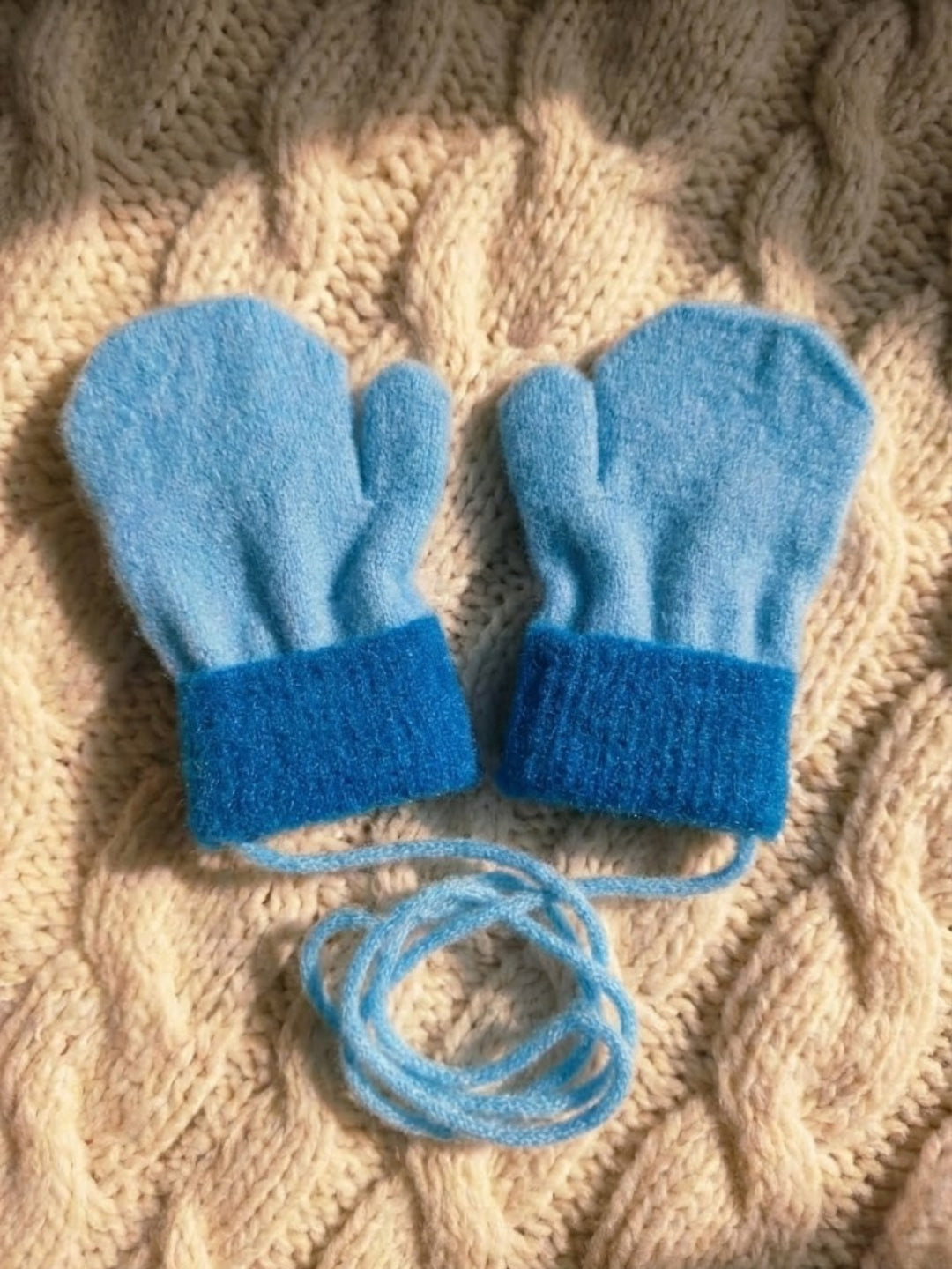 Cdeck Baby Woolen Winter Gloves for Boys & Girls | Soft, Warm & Comfortable | 0–12 Months