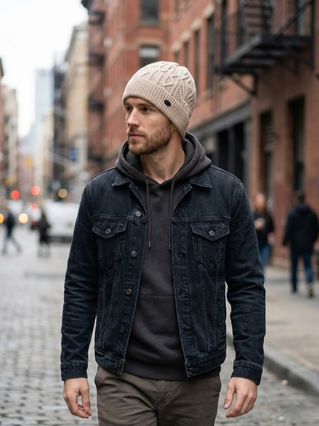 Cdeck Men's Woolen Winter Cap | Soft, Warm, Comfortable & Stylish Winter Wear