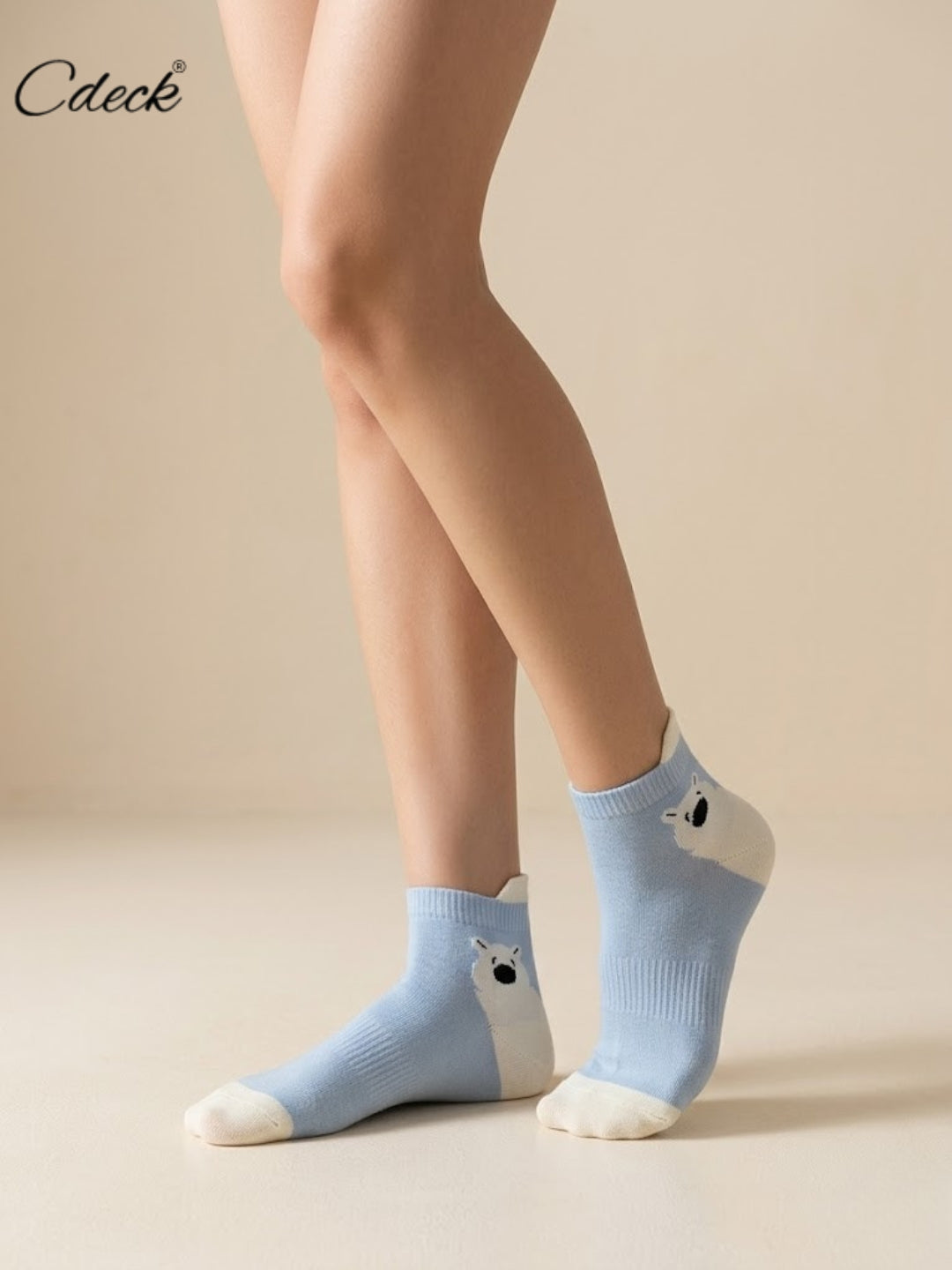 Cdeck Women Cotton Ankle Socks | Soft, Comfortable & Breathable Everyday Socks
