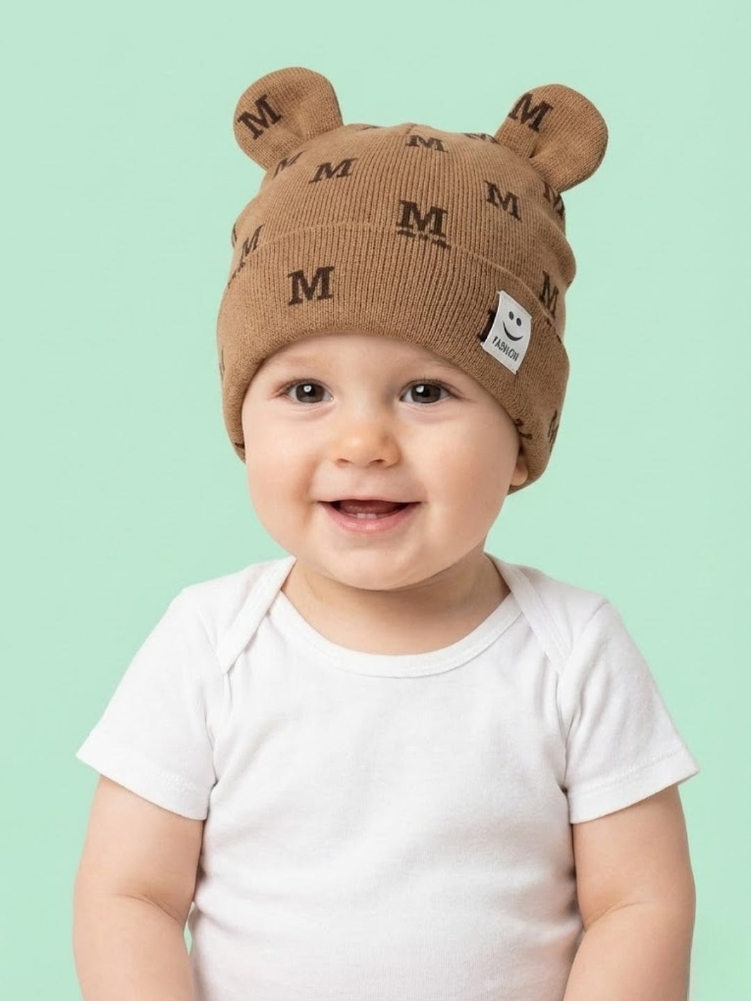 Cdeck Kids Woolen Cap for Boys & Girls | Soft, Warm & Comfortable Winter Wear | 6–18 Months