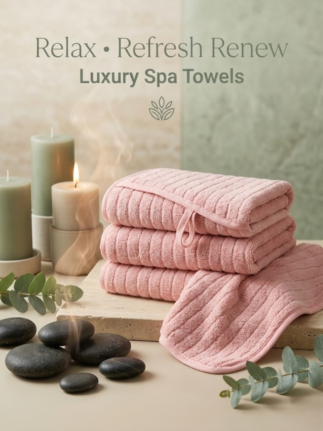Cdeck Premium Cotton Hand Towel | Soft, Absorbent & Comfortable Everyday Use