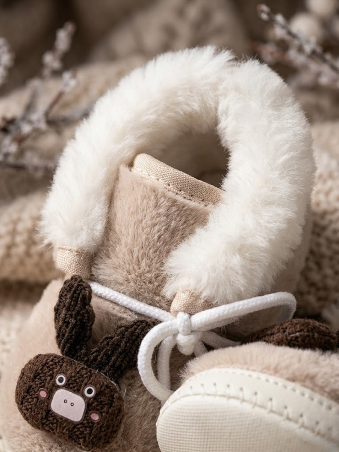 Cdeck Winter Booties for Girls & Boys | Soft, Warm & Comfortable Baby Footwear | 3–18 Months