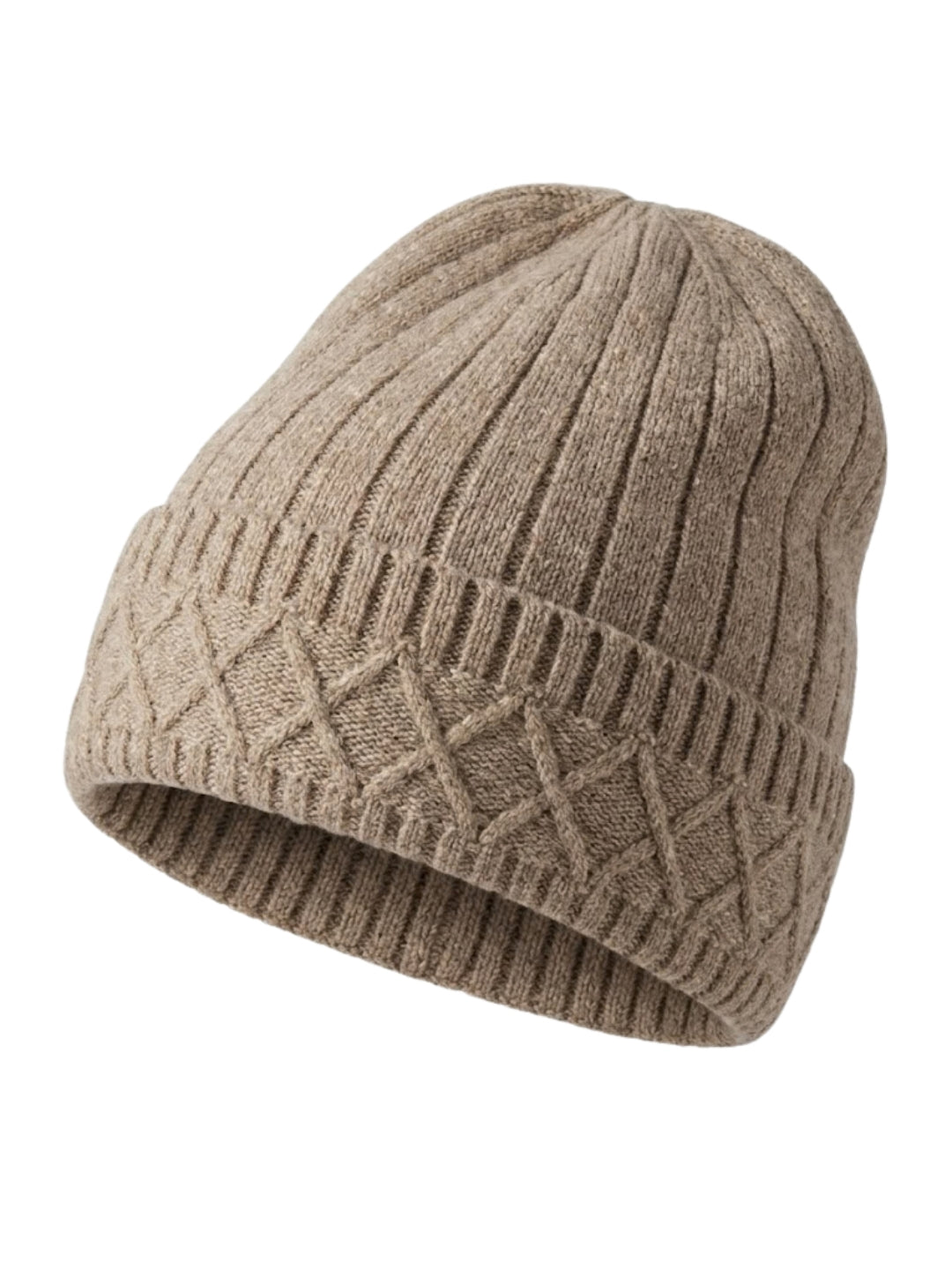 Cdeck Men’s Woolen Winter Cap | Soft, Warm & Comfortable Cap for Everyday Wear | Free Size |  Brown