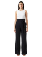 Cdeck Women's Linen Palazzo Pants | Comfortable, Lightweight & Stylish Everyday Wear