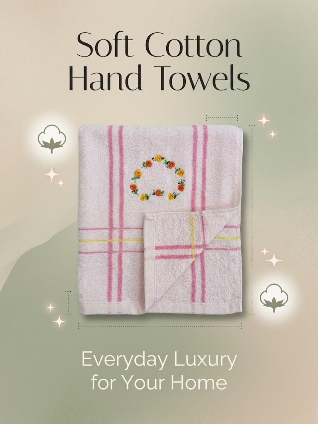 Cdeck Premium Cotton Hand Towel
