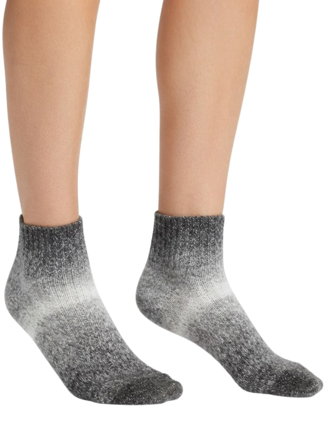 Cdeck Women's Low Cut Socks | Soft Grey Ankle Socks | Comfortable Casual Everyday Socks for Women