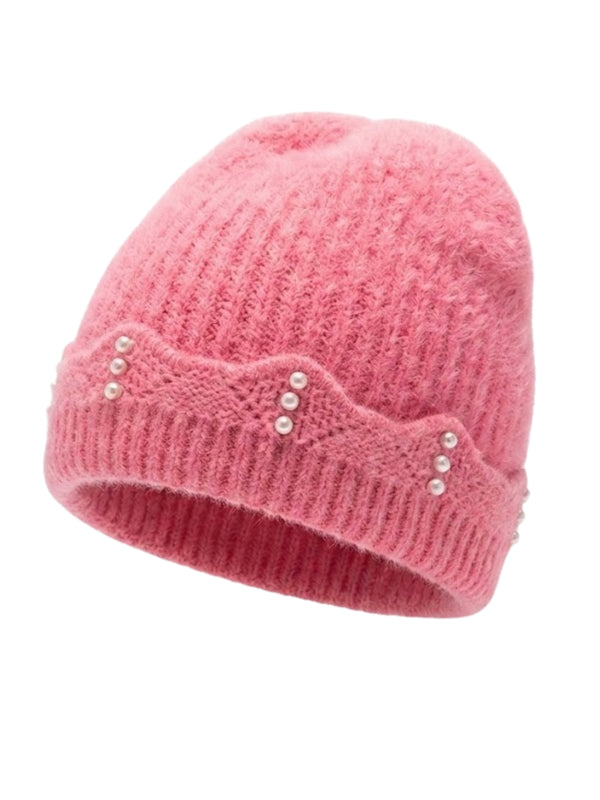 Cdeck Baby Girls Woolen Winter Cap | Comfortable & Warm Winter Wear | 1–2 Years