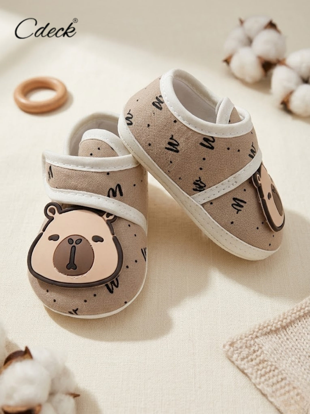 Cdeck Baby Booties | Soft Sole Summer booties for Newborns and Infants | 3-18 months