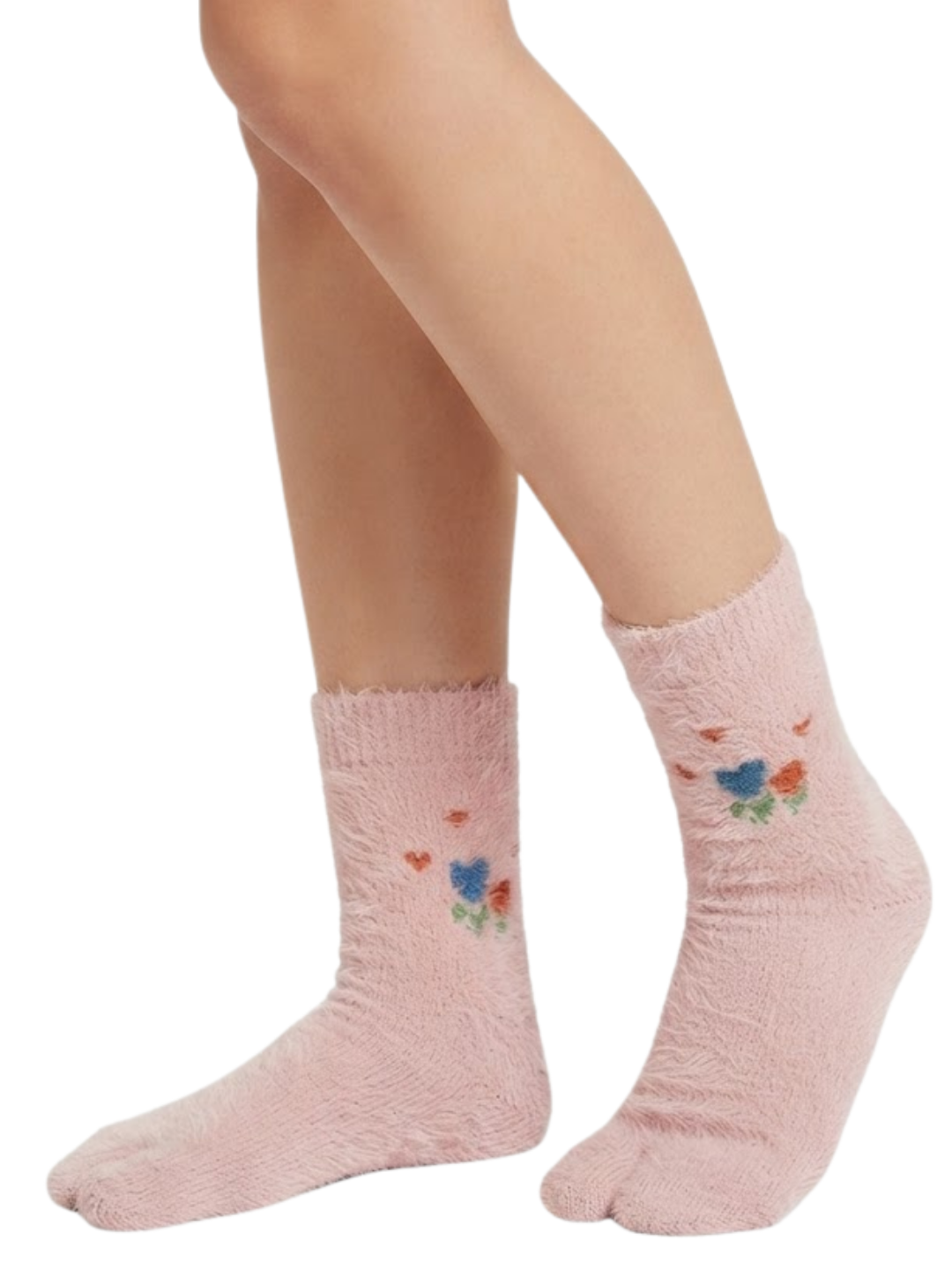 Cdeck Women’s Soft Wool Socks | Warm, Cozy & Stylish Pink Floral Socks