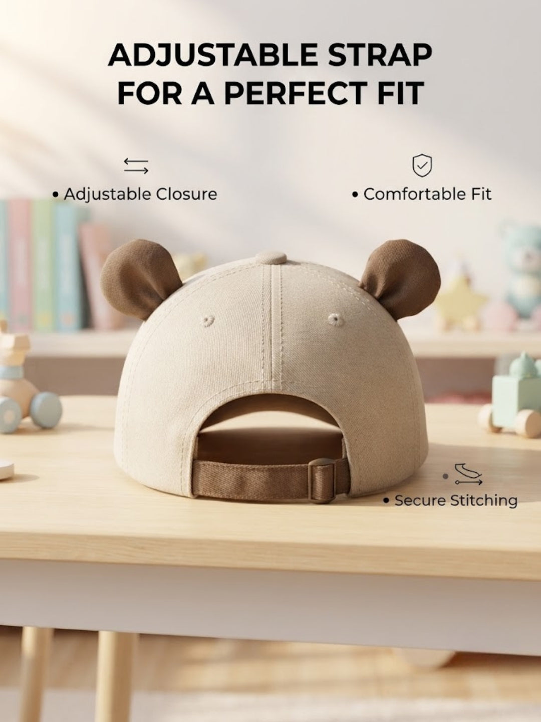 Cdeck Kids Cotton Cap for Boys & Girls