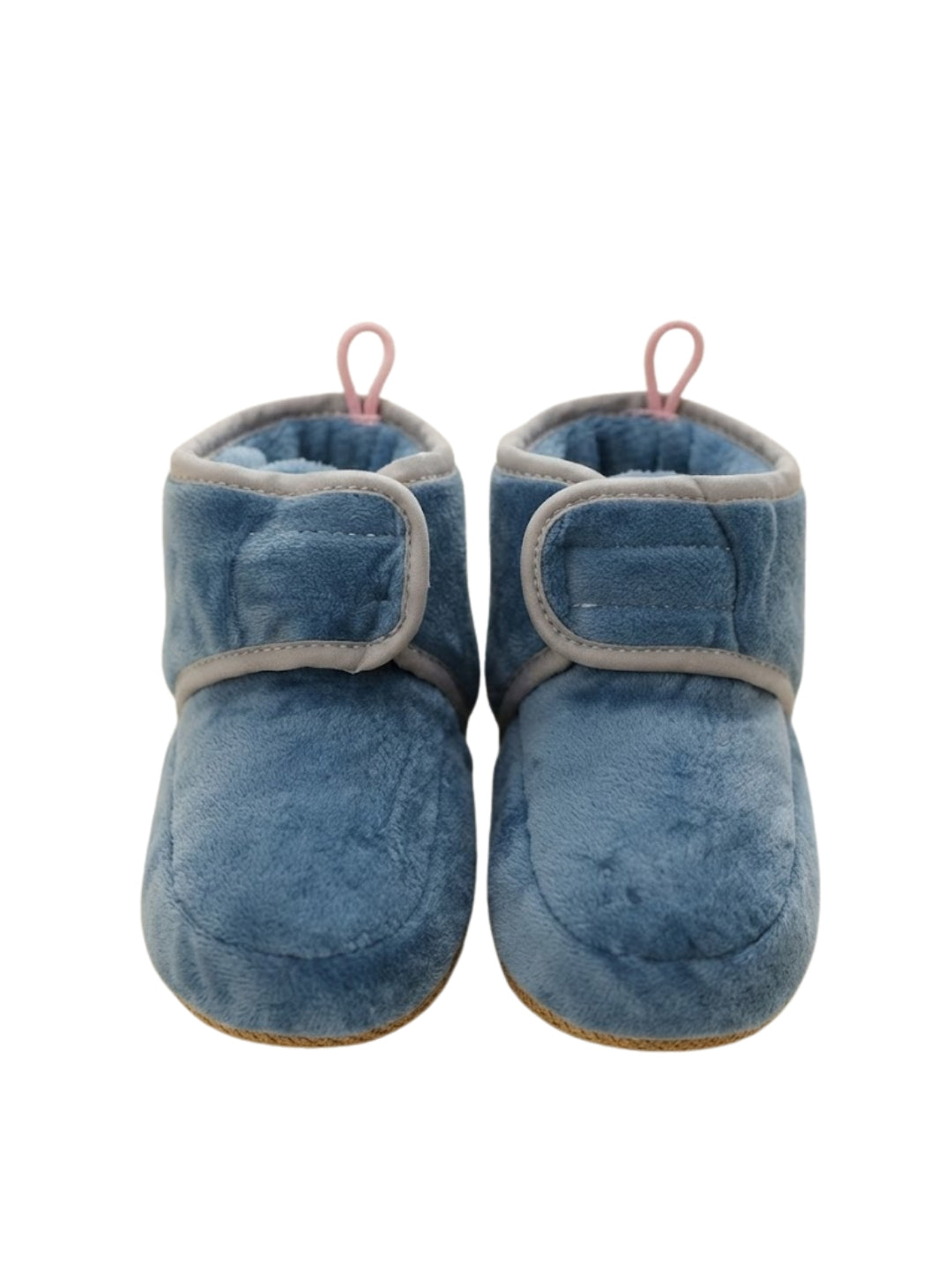 Cdeck Woolen Baby Booties for kids| Soft, Warm & Comfortable Winter Footwear | 3–9 Months | blue