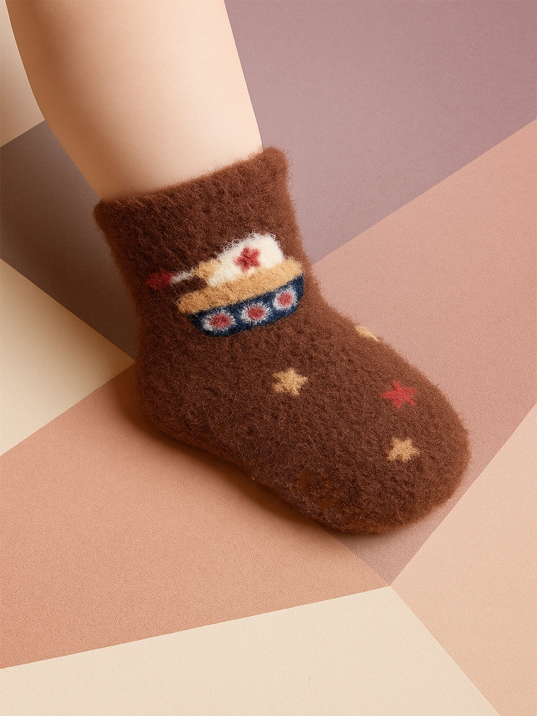 Cdeck Baby Woolen Socks for Boys & Girls | Soft, Warm & Comfortable Winter Socks | 0–2 Years