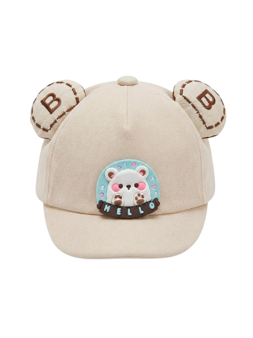 Cdeck Kids Cotton Cap for Boys & Girls | Soft, Lightweight & Comfortable Summer Wear | 1–3 Years