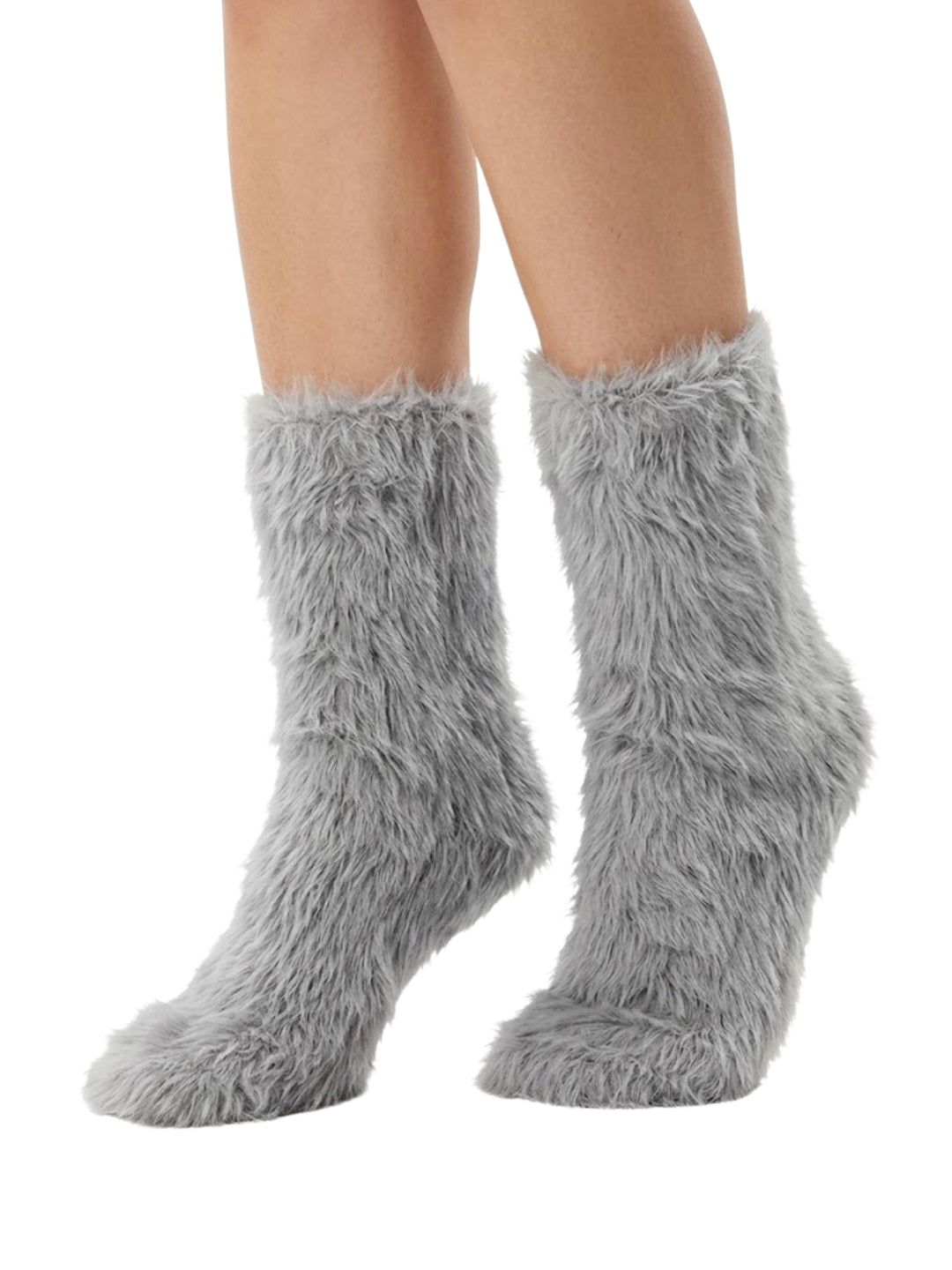 Cdeck Women’s Soft & Warm Woolen Fuzzy Socks | Cozy Thick Winter Socks for Women | Grey