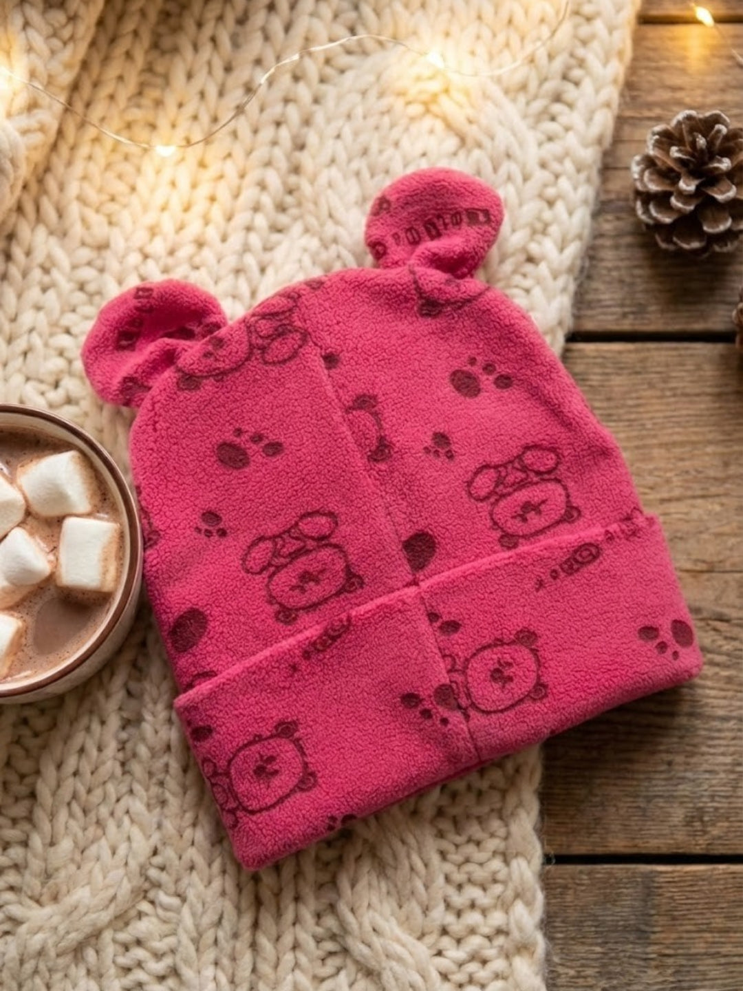 Cdeck Kids Woolen Cap for Boys & Girls | Soft, Warm & Comfortable Winter Wear | 6–18 Months