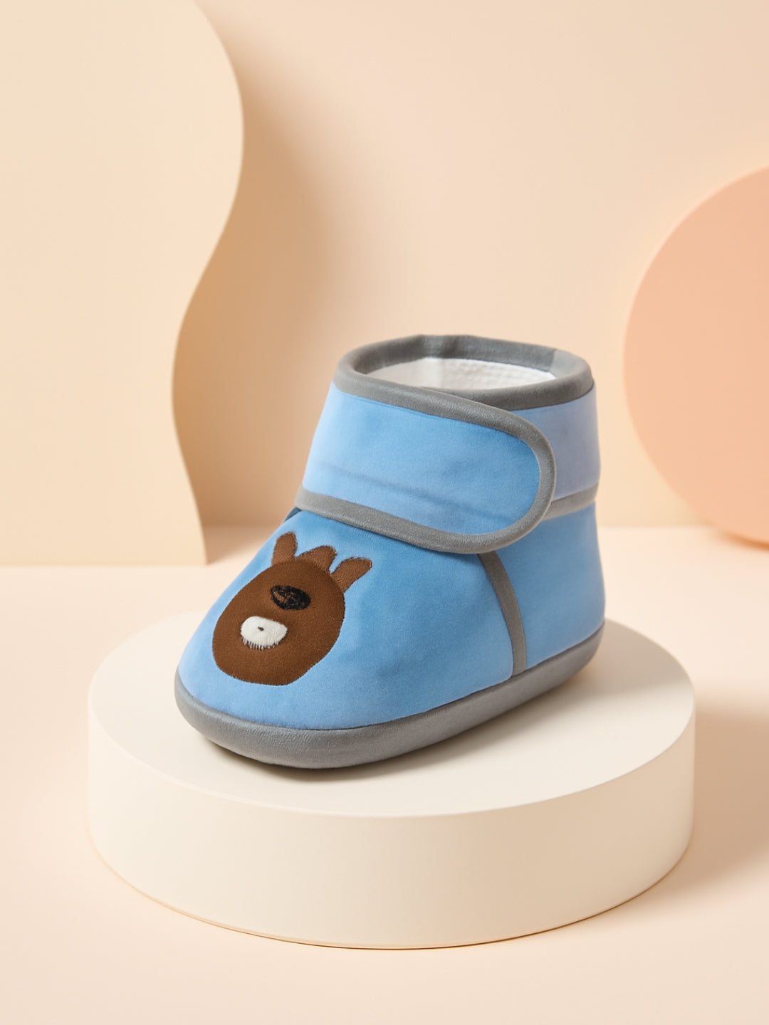 Cdeck Winter Booties for Boys & Girls | Soft, Warm & Comfortable Baby Footwear | 0–12 Months