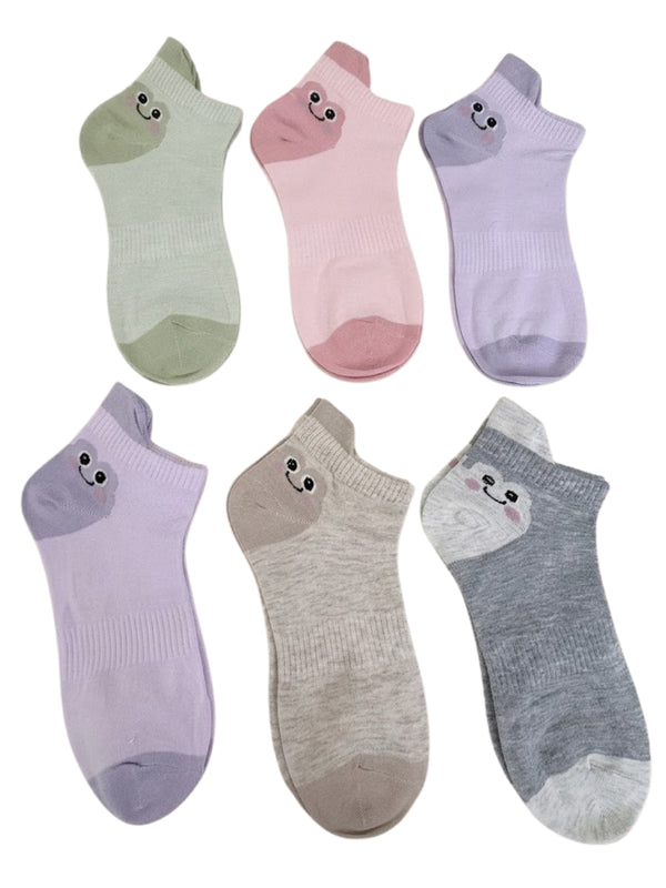 Cdeck Women Cotton Ankle Socks | Soft, Comfortable & Breathable Everyday Socks