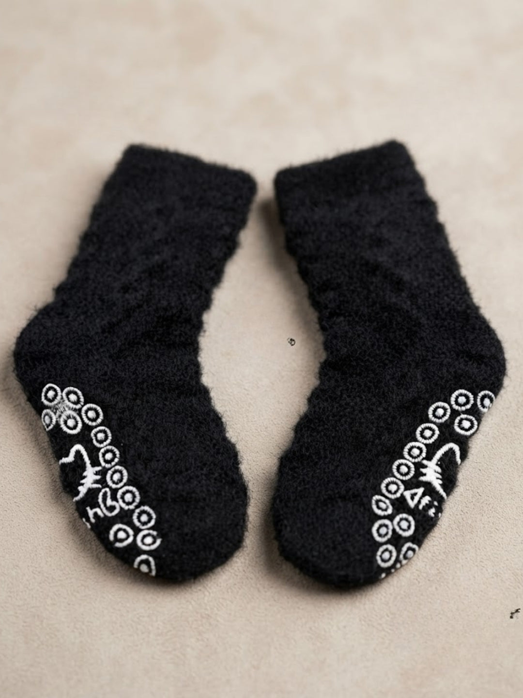 Cdeck Kids Winter Woolen Socks | Soft Rabbit Hair Wool Warm Stretchable Socks with Anti-Skid Sole | 0–4 Years | Pack of 3 | Multicolor