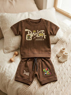 Cdeck Baby Cotton T-Shirt & Shorts Set | Half Sleeve, Soft & Comfortable Baby Wear