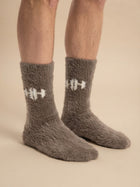 Cdeck Men’s Hair Wool Winter Socks | Single Pair | Soft, Warm & Stretchable | Brown