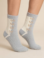Cdeck Women’s Winter Hair Wool Socks | Warm & Comfortable | Free Size | Grey