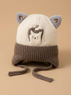 Cdeck Kids Woolen Winter Cap for Boys & Girls | Warm & Comfortable Winter Wear | 2–4 Years | Brown