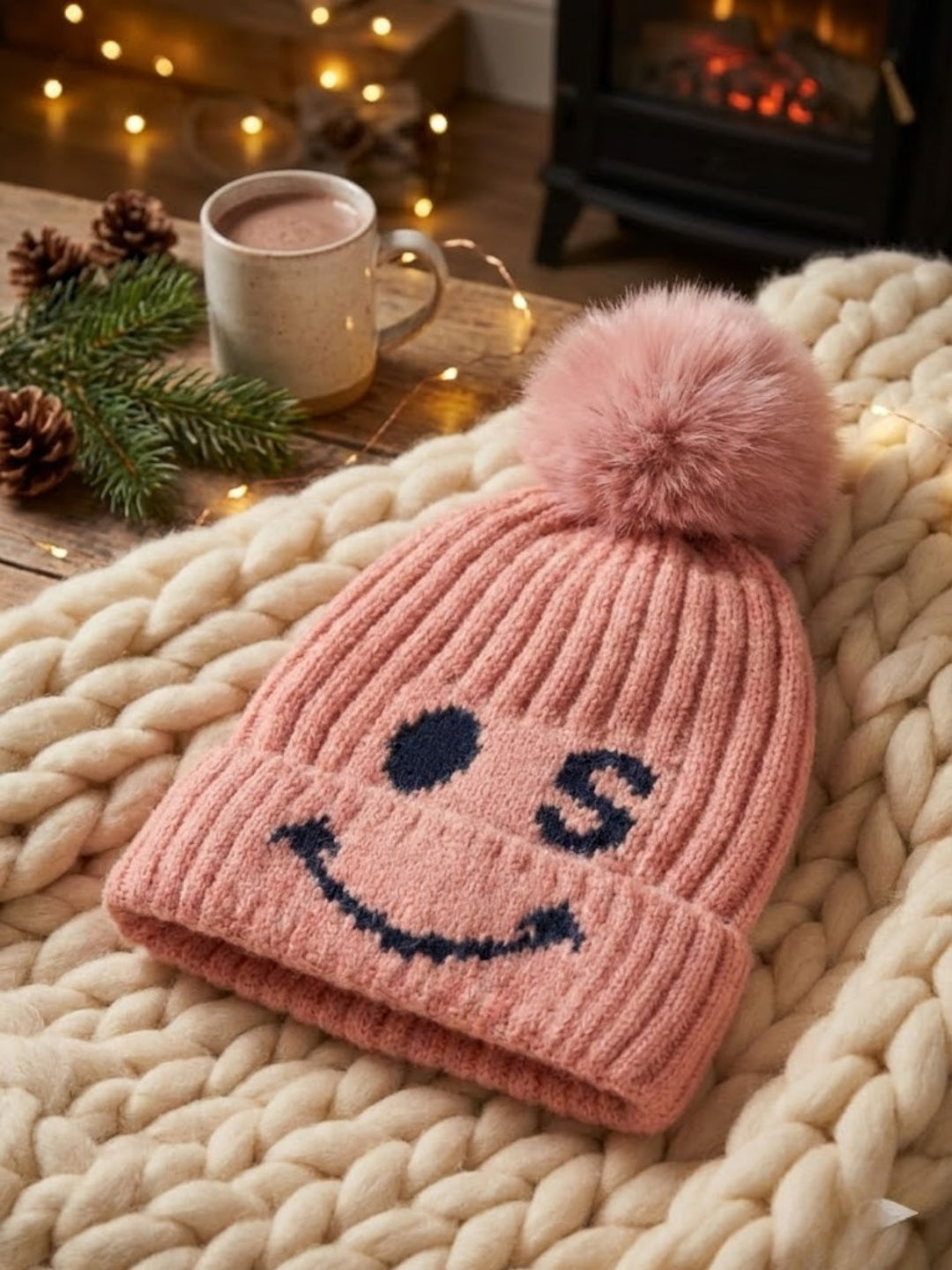 Cdeck Kids Woolen Cap for Boys & Girls | Warm, Comfortable & Stylish Winter Wear | 2–4 Years