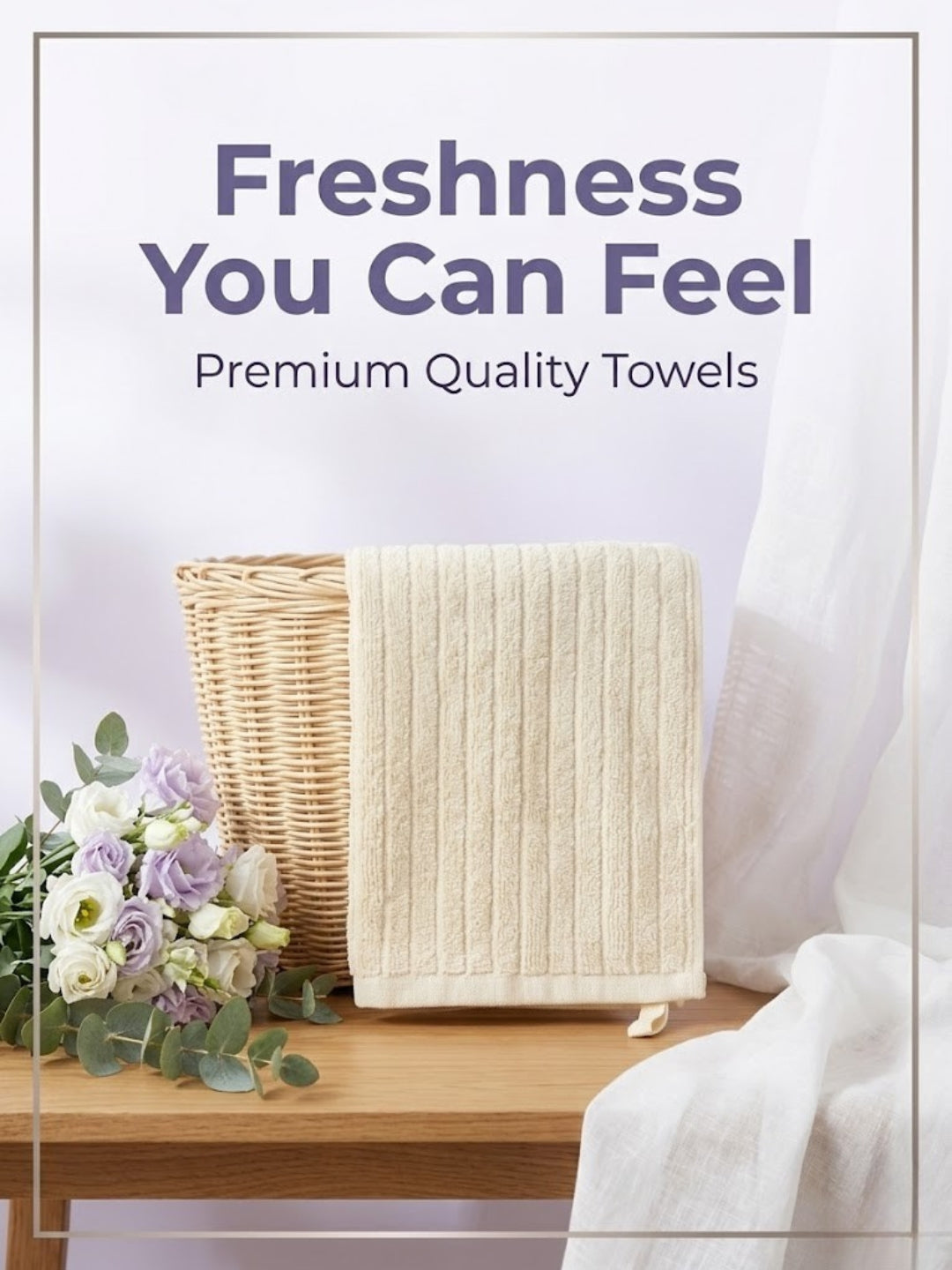 Cdeck Premium Cotton Hand Towel