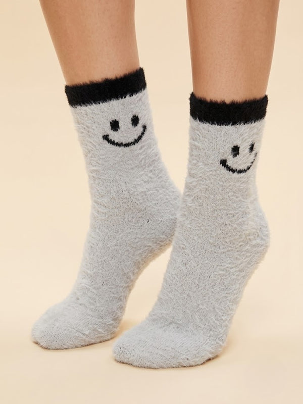 Cdeck Women’s Wool Socks | Soft & Warm Woolen Winter Socks | Free Size | Grey